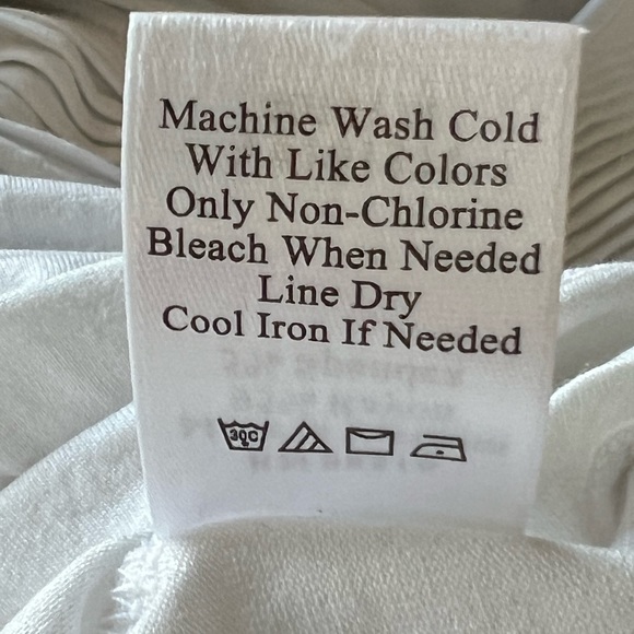 Coldwater Creek Size 16 🆕 white feather edge sleeveless tank top - Picture 7 of 7